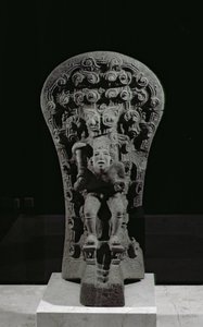 Votieve palm uit El Paraiso, late klassieke periode, Mexico